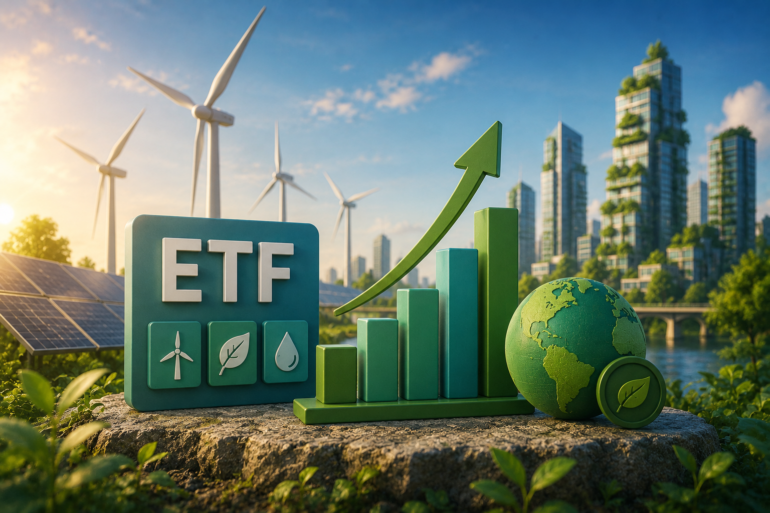 Mejores ETFs de energía limpia y sostenibilidad en 2026